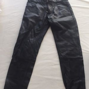 Leather pants